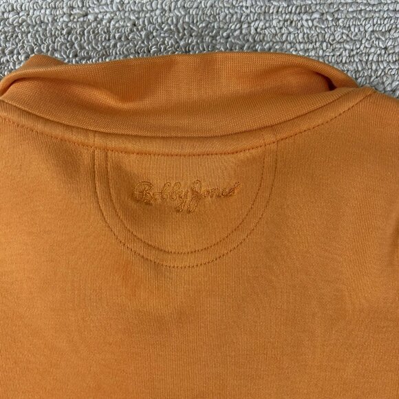 Bobby Jones Collection 1/4 Zip Sweater Orange Women’s Size Small - Picture 8 of 9
